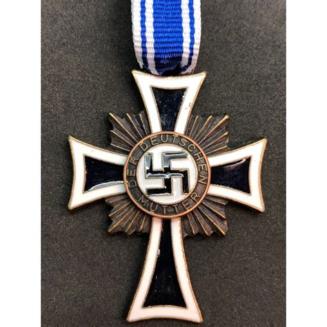 Croce D Onore Per Le Madri Tedesche - Croce D'onore Per Le Madri Tedesche Bronzo - War Militaria