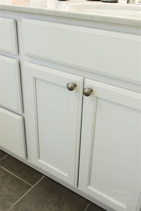 The thing to keep in mind with cabinet pulls has to do with placing them vertically or horizontally. How to Install Knobs on New Cabinet Doors and Drawers ...