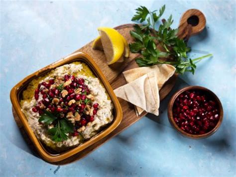 Celebrate diverse recipes inspired by the middle east with renowned chef may yacoubi, as she chef may yacoubi shares the cuisine of the arabian gulf. Baba Ganoush Recipe | Food Network
