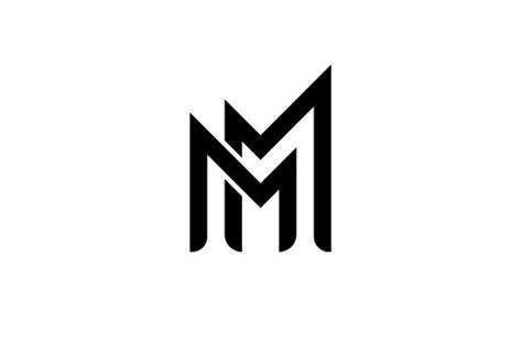 Mm Logo Design Vector Illustration Par Xcoolee · Creative Fabrica