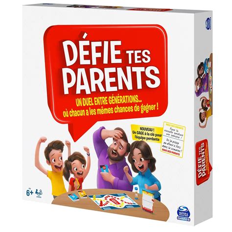 Défie Tes Parents Edition Lancez Les Paris Jeux Et Jouets Spin