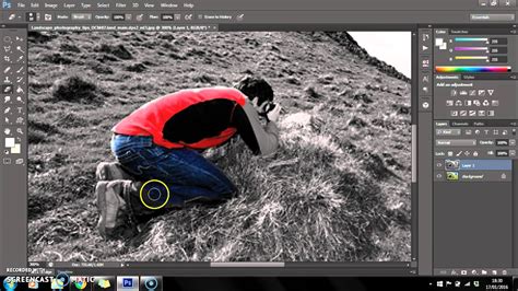 How To Black And White Background Tutorial Adobe Photoshop Cs6 Youtube