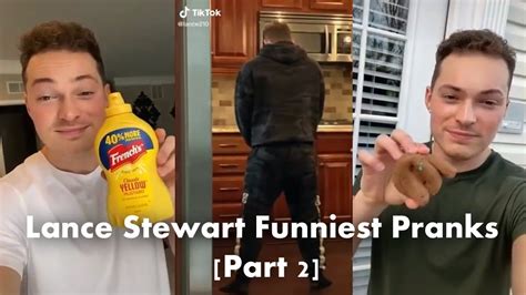 Part 2 Lance Stewart Funniest Pranks Compilation Youtube