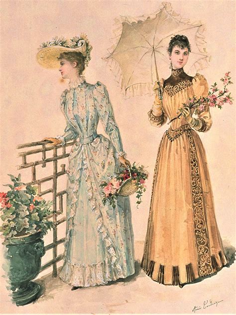 La Mode Illustree 1891 Victorian Era Fashion Fashion History