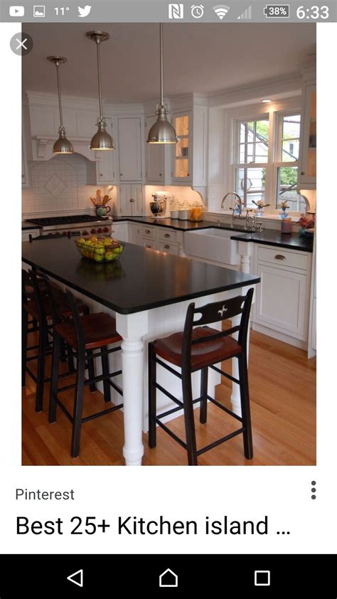 Even if you have a separate dining room that you use for celebrations when you have a large number of visitors, an island and table combo is a great solution. Pin by wendy.semourson on kitchen | Kitchen island decor ...