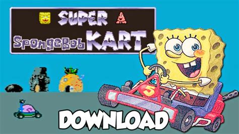 Super Bob Esponja Kart Spongebob Squarepants Kart No Snes Mario Kart