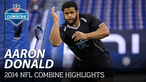 He played college football for the pittsburgh panthers and was drafted by the rams 13th overall in 2014. Aaron Donald (Pitt, DT) | 2014 NFL Combine Highlights ...