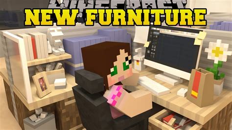 Check out my minecraft outdoor furniture designs to get inspiration for your own. Minecraft: NEW FURNITURE! (COMPUTER, OVEN, WASHING MACHINE ...