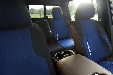 Nissan Titan Seat Cover Wet Suit Blue Water Resistant 999n4 W400f