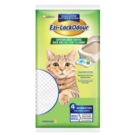 Ezi Lockodour Cat Litter System Absorbant Cat Pads Au