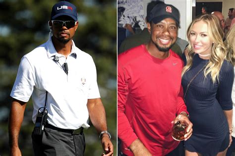 Tiger Woods Post Ryder Cup Awkward Interview Celebrating With Paulina