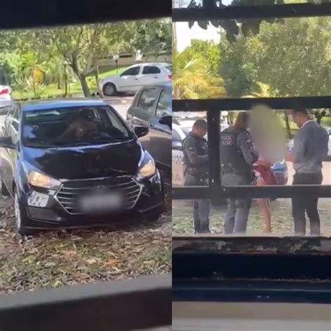 Vídeo flagra casal transando dentro de carro na UFMT Baixada Cuiabana