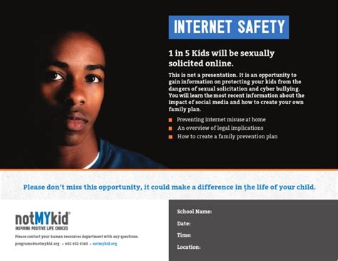 Internet Safety School Flyer Pdf