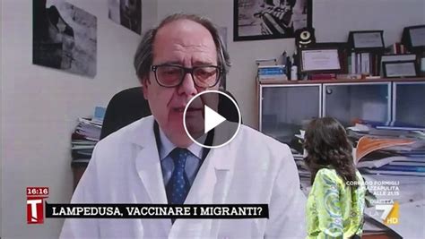 Migranti Prof Morrone Vaccini Per Tutti Se Avesse Senso Anche A