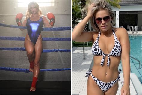 Paige Vanzant Gets Oiled Up In Bikini As Ex Ufc Star Shares Behind The Scenes Footage Of Private