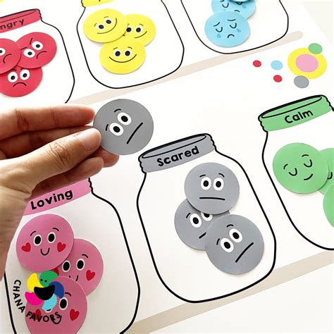Handling Emotions Printable Kids Activities To Help Your Child Learn To