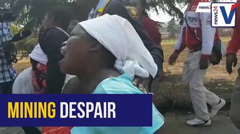 Families Of Illegal Miners Cry As Police Take Them Away Youtube