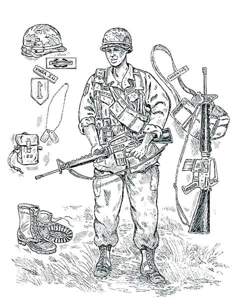 Historic army coloring page 03! Confederate Soldier Coloring Pages at GetColorings.com ...