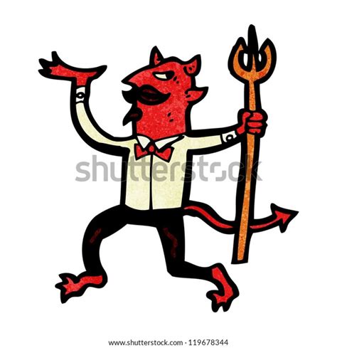 Dancing Devil Cartoon Stock Vector Royalty Free 119678344 Shutterstock