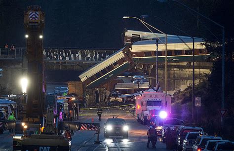 Amtrak Conductor In Deadly Olympia Area Crash Sues Railroad