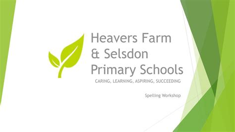 Heavers Farm And Selsdon Primary Schools Ppt Download