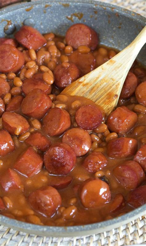 Beanie Weenies Recipe Hot Dog Recipes Beanie Weenies Dog Recipes