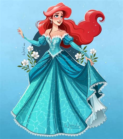 Disney Princess Fan Art Redesigns Riset