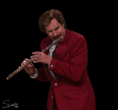 Ron Burgundy And His Jazz Flute By Slamko42 On Deviantart