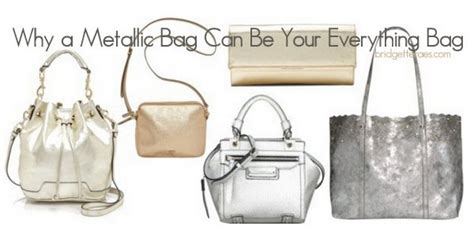 Metallic Handbags The Everything Everywhere Bags Bridgette Raes