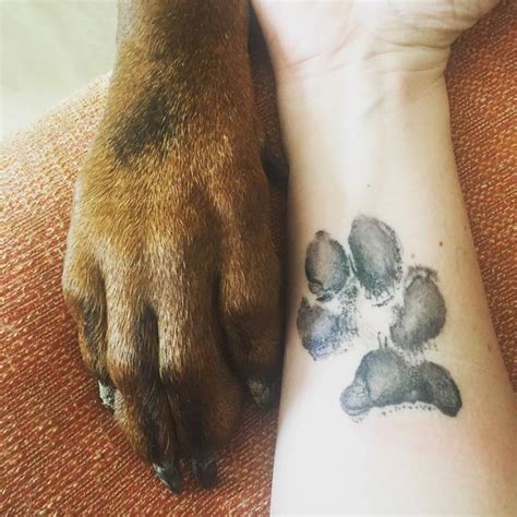 50 Adorable Dog Paw Tattoos And Ideas To Pay Homage To Your Furry