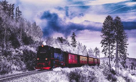 Winter Journey By Rail Photograph By Mountain Dreams Fine Art America