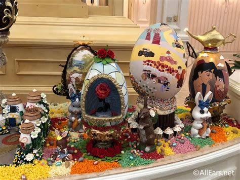 Egg Cellent Disney Worlds Chocolate Easter Egg Display At The Grand