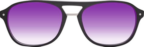 Matt Black Grandpa Acetate Aviator Gradient Sunglasses With Purple Sunwear Lenses 17416
