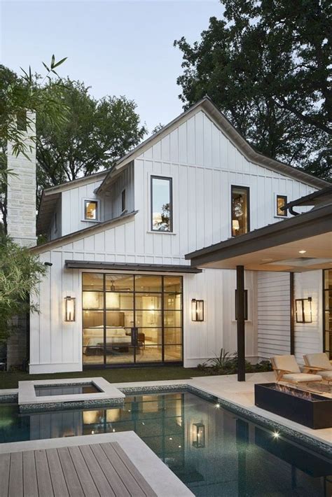 30 Modern Farmhouse Exterior Designs Mountain Home Exterior Modern