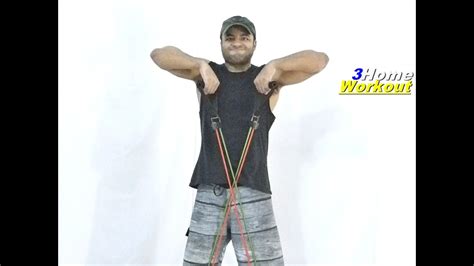 Ripped Delt Exercise With Resistance Band Youtube