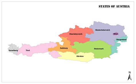 States Of Austria Mappr