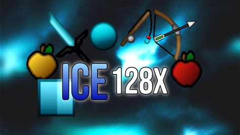 Ice 128x High Fps Boost Pvp Texture Pack Minecraft Pe 1 Youtube