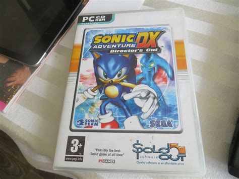 Sonic Adventure Dx Directors Cut Pc Cd Rom Game 47875350335 Ebay