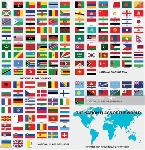 National Flags Of The World Dis Part The Continents Of World In Flags Of The World