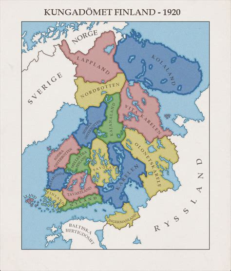Greater Finland 1920 Vivid Maps World War I World Map Finland Map