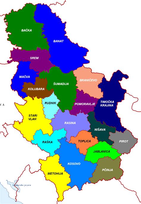Regions Of Serbia