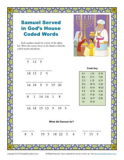 Bible lessons for kids can guide you and inspire you to teach your child family values and proper social behaviors such as kindness, respect honesty one of the greatest bible lessons for kids is the story of the tower of babel. Free, Printable Bible Activities for Children - Children's ...