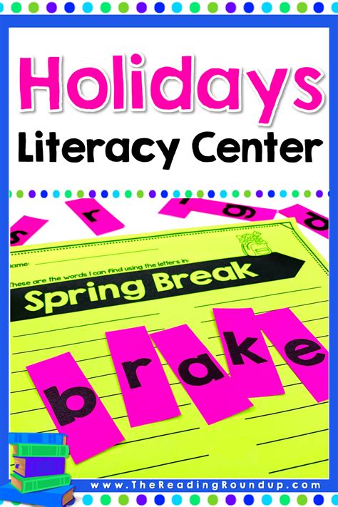 Making Words Literacy Center (Holidays) (With images) | Literacy centers, Making words, Making ...