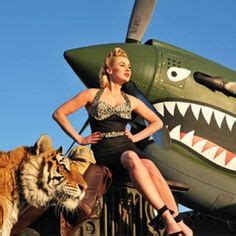 Flying Tigers Pin Up Pictures Cool Photos Miss March Wwii Fighter
