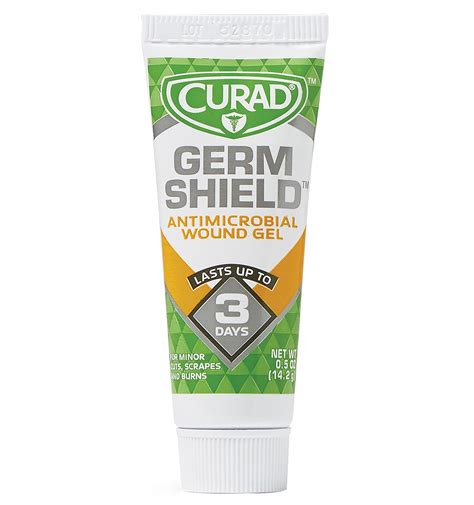 Germ Shield Antimicrobial Wound Gel 05 Oz 1 Count Curad Bandages