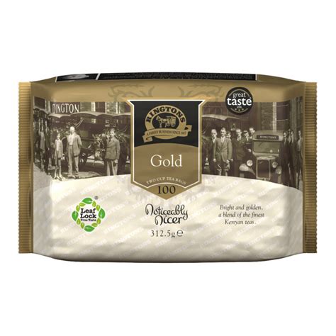 Gold Tea Bags 100 Ringtons Limited