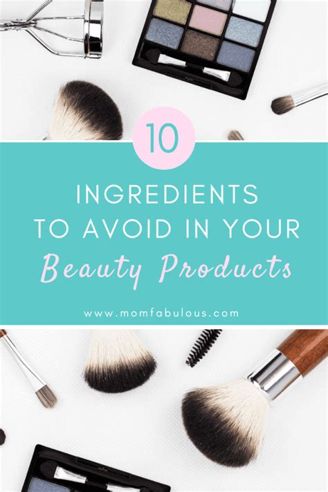 10 Ingredients To Avoid In Beauty Products