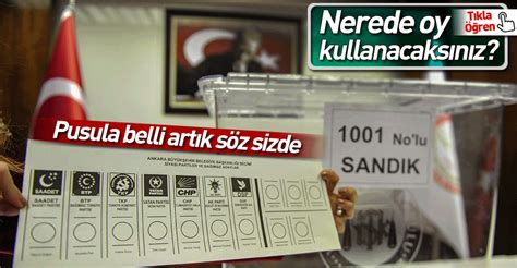 e devlet oy kullanma yeri