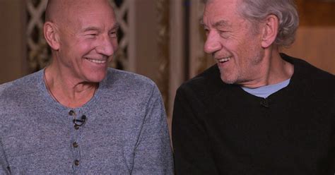 Check spelling or type a new query. Two Sirs: Ian McKellen and Patrick Stewart - CBS News