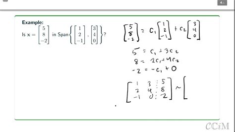 How To Know If Vectors Span R3